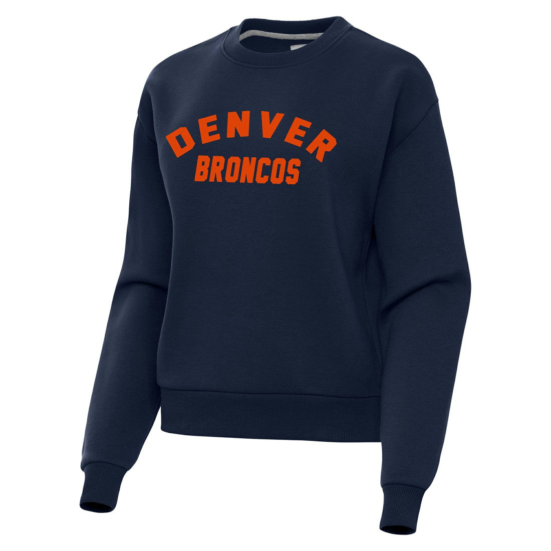Denver Broncos Antigua Women's Victory Sweatshirt Navy