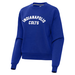 Indianapolis Colts Antigua Women's Victory Sweatshirt Royal