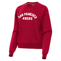 San Francisco 49ers Antigua Women's Victory Sweatshirt Scarlet