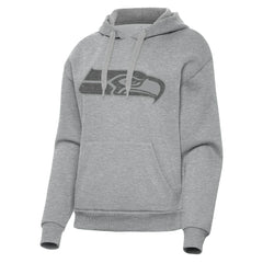 Seattle Seahawks Antigua Women's Victory Hoodie Heather Gray