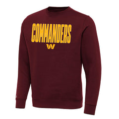 Washington Commanders Antigua Victory Sweatshirt Burgundy