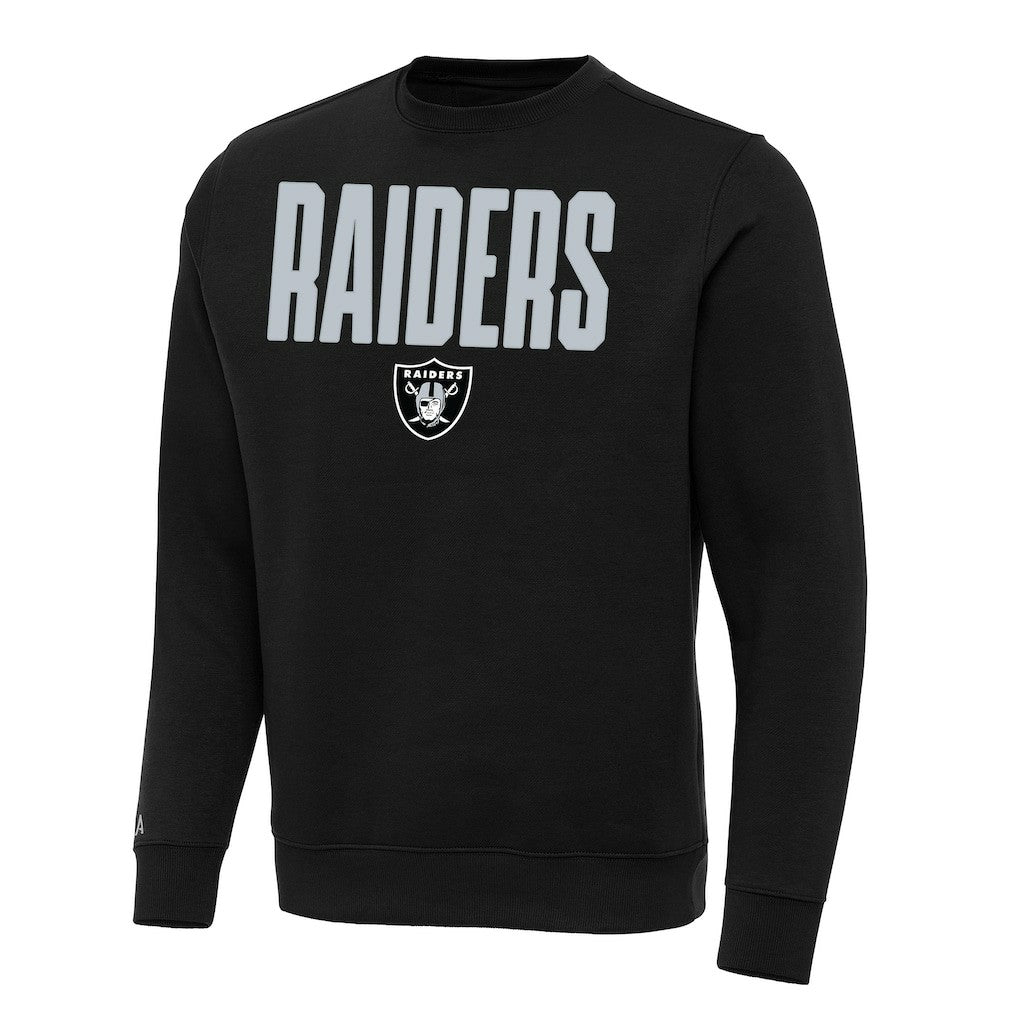Las Vegas Raiders Antigua Victory Sweatshirt Black