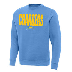 Los Angeles Chargers Antigua Victory Sweatshirt Powder Blue