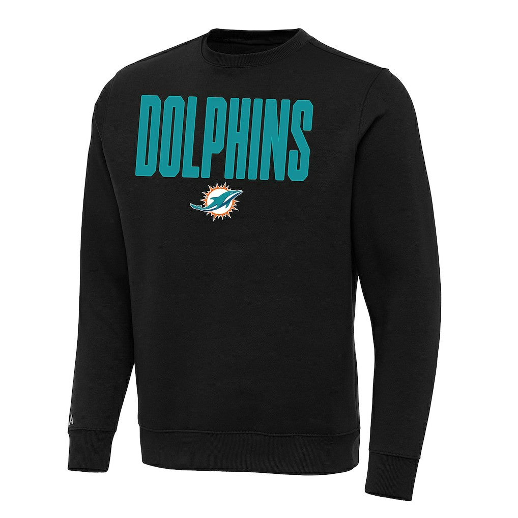 Miami Dolphins Antigua Victory Sweatshirt Black