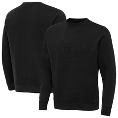 Minnesota Vikings Antigua Victory Sweatshirt Black