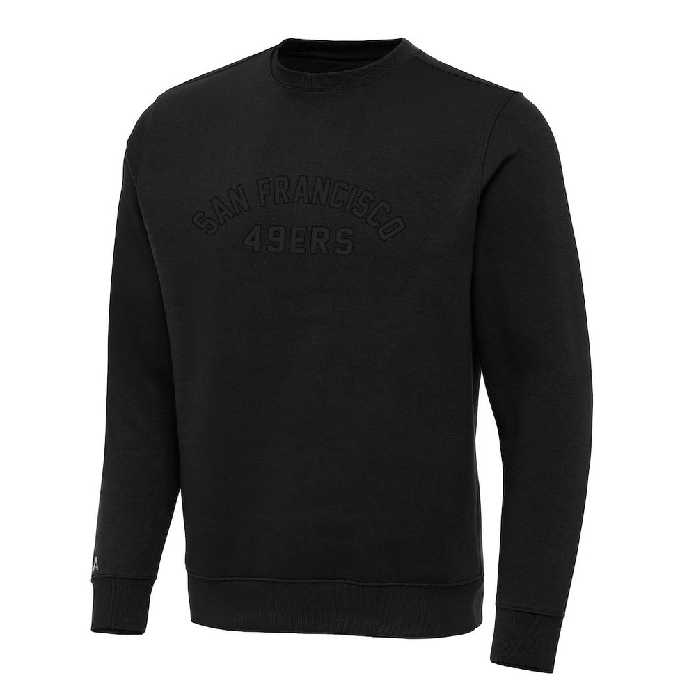 San Francisco 49ers Antigua Victory Sweatshirt Black
