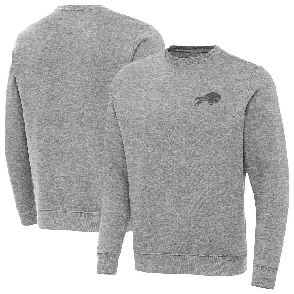 Buffalo Bills Antigua Victory Sweatshirt Heather Gray