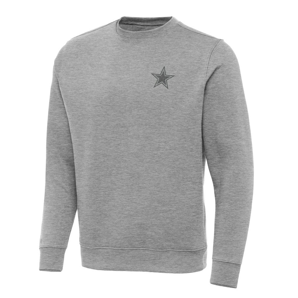 Dallas Cowboys Antigua Victory Sweatshirt Heather Gray