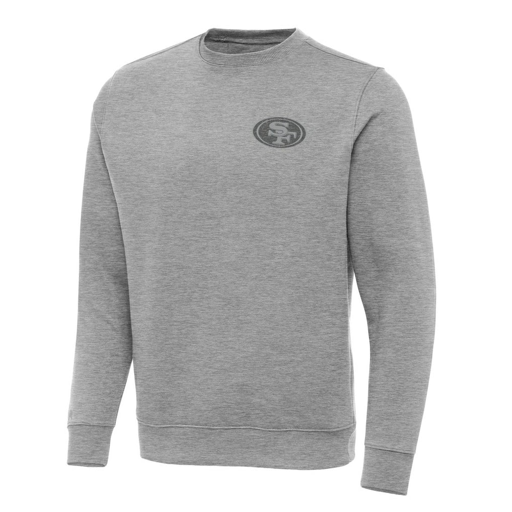 San Francisco 49ers Antigua Victory Sweatshirt Heather Gray