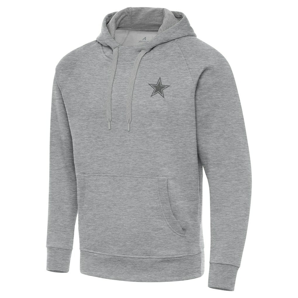 Dallas Cowboys Antigua Victory Hoodie Heather Gray