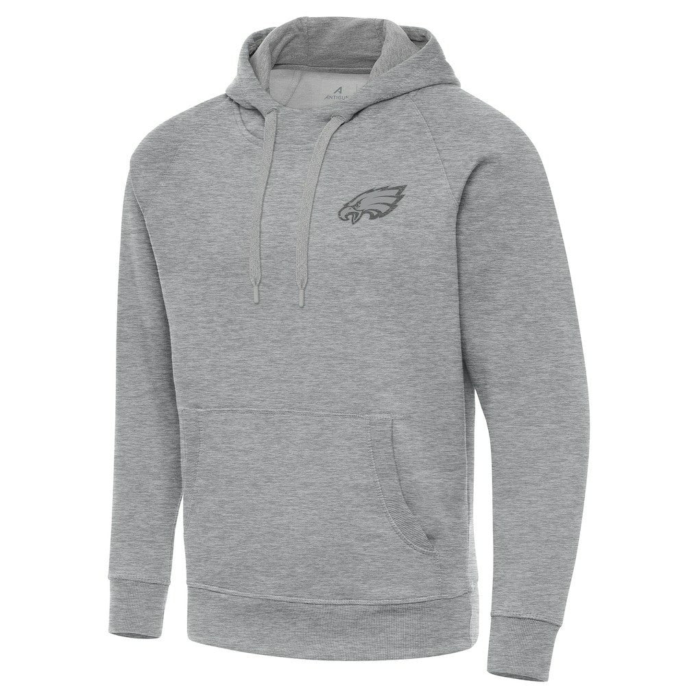 Philadelphia Eagles Antigua Victory Hoodie Heather Gray