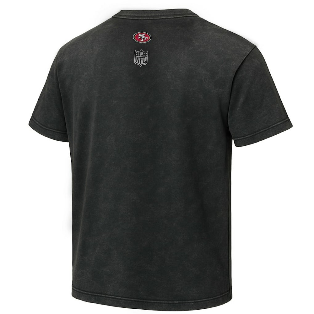 San Francisco 49ers EQUIHUA Retro T-Shirt Black