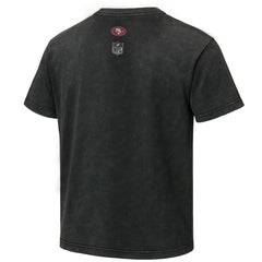 San Francisco 49ers EQUIHUA Retro T-Shirt Black