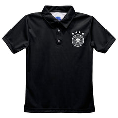 Germany National Team Vive La Fete Youth Solid Polo Black