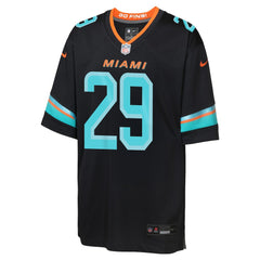 Minkah Fitzpatrick Miami Dolphins Youth 2025 Rivalries Collection Game Jersey Pitch Blue