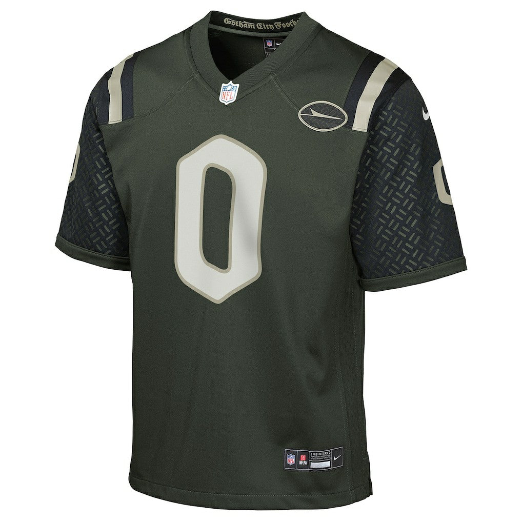 Braelon Allen New York Jets Youth 2025 Rivalries Collection Game Jersey Gotham Green