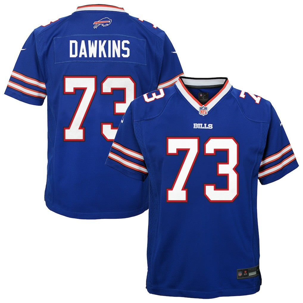 Dion Dawkins Buffalo Bills Youth Team Game Jersey Royal