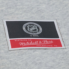 NHL Nashville Predators Mitchell & Ness Women's Hockey Night Sweatshirt - Heather Gray