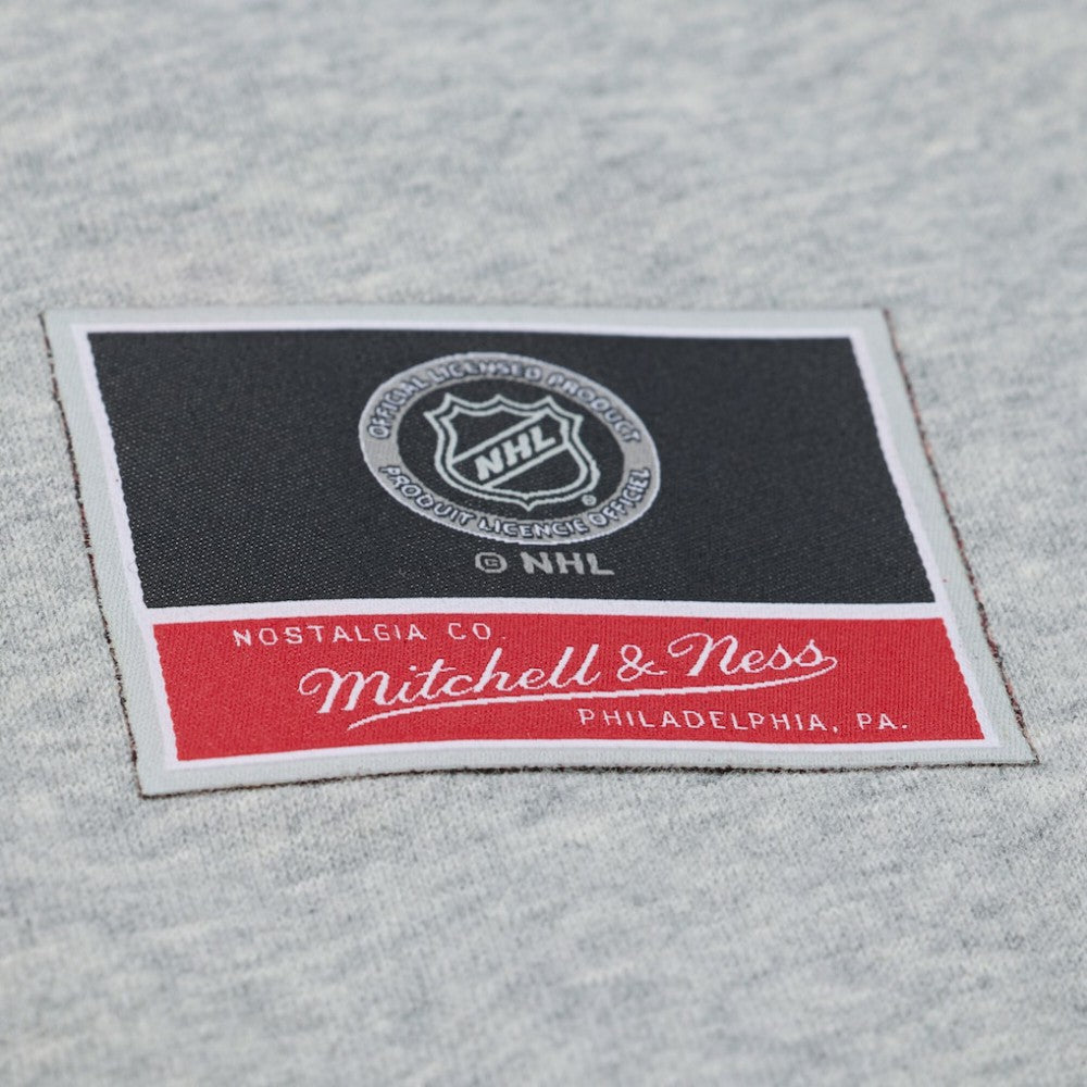NHL Florida Panthers Mitchell & Ness Women's Hockey Night Sweatshirt - Heather Gray