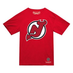 NHL New Jersey Devils Mitchell & Ness Heritage T-Shirt - Red