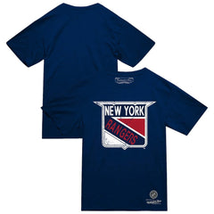 NHL New York Rangers Mitchell & Ness Heritage T-Shirt - Navy