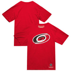 NHL Carolina Hurricanes Mitchell & Ness Heritage T-Shirt - Red