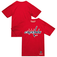NHL Washington Capitals Mitchell & Ness Heritage T-Shirt - Red