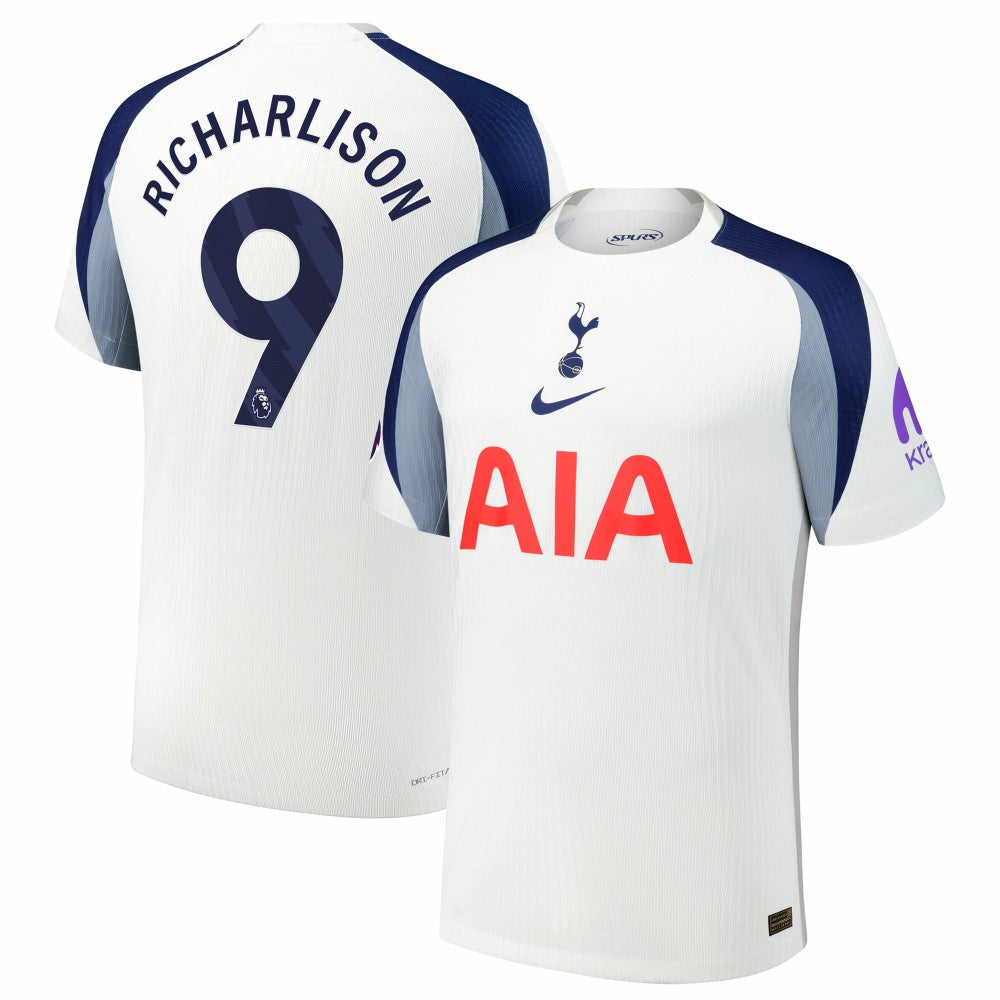 Richarlison Tottenham Hotspur 2025/26 Home Player Jersey White
