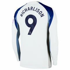 Richarlison Tottenham Hotspur 2025/26 Home Replica Long Sleeve Player Jersey White