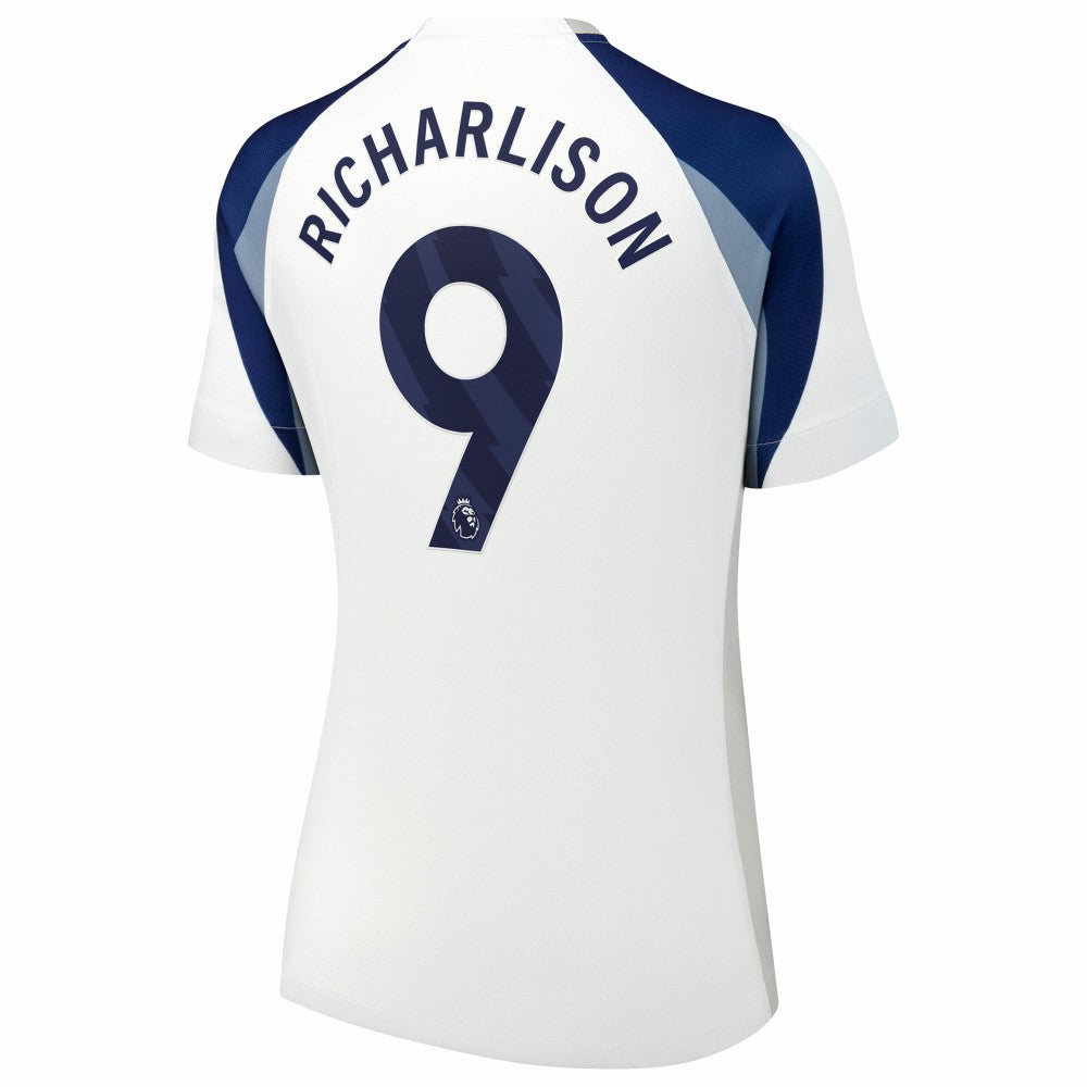Richarlison Tottenham Hotspur Women's 2025/26 Home Replica Player Jersey White