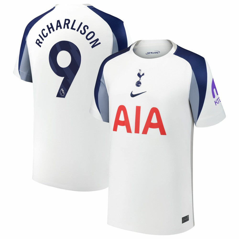 Richarlison Tottenham Hotspur Youth 2025/26 Home Replica Player Jersey White