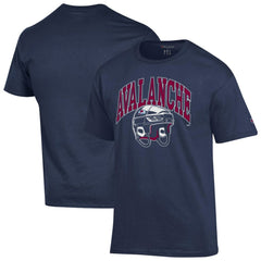NHL Colorado Avalanche Champion Helmet T-Shirt - Navy