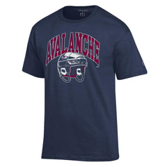 NHL Colorado Avalanche Champion Helmet T-Shirt - Navy