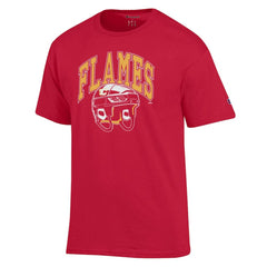 NHL Calgary Flames Champion Helmet T-Shirt - Red