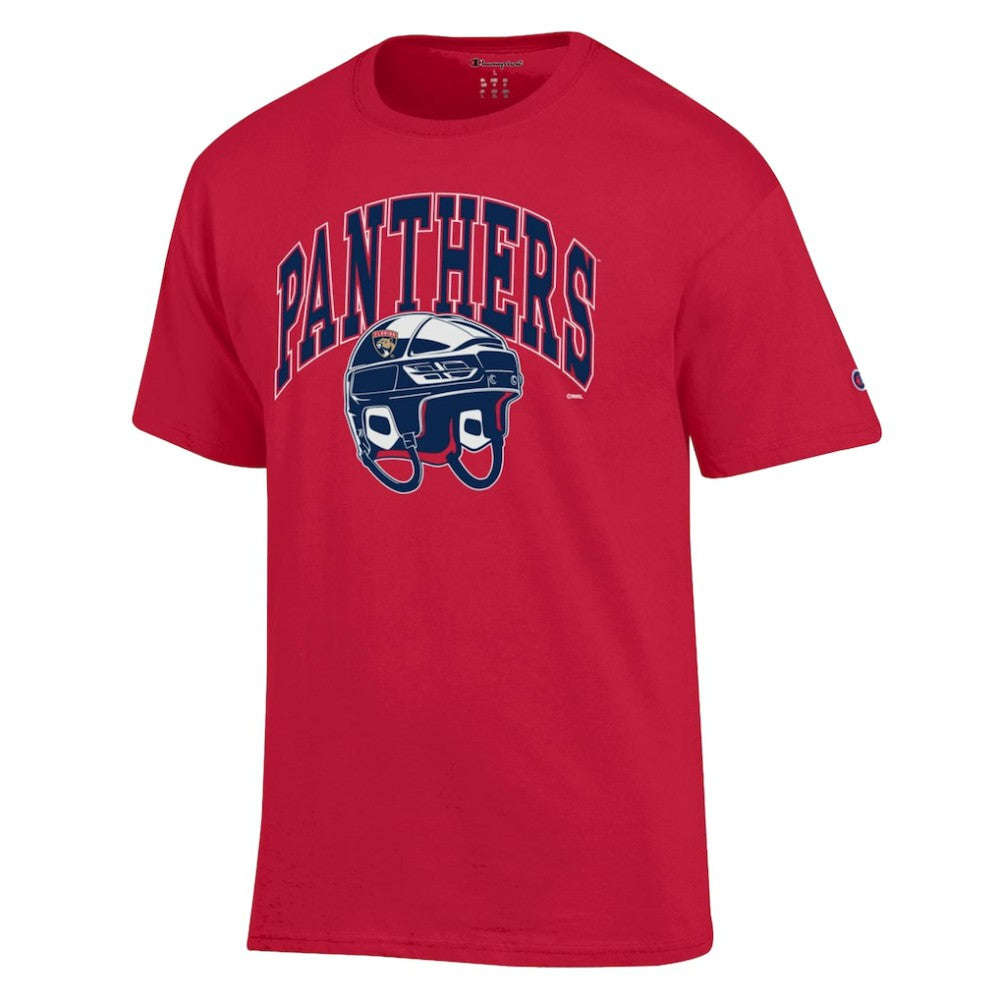 NHL Florida Panthers Champion Helmet T-Shirt - Red