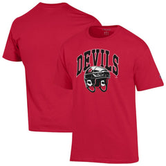 NHL New Jersey Devils Champion Helmet T-Shirt - Red