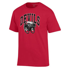 NHL New Jersey Devils Champion Helmet T-Shirt - Red