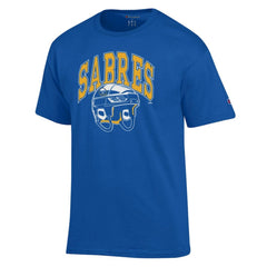 NHL Buffalo Sabres Champion Helmet T-Shirt - Royal