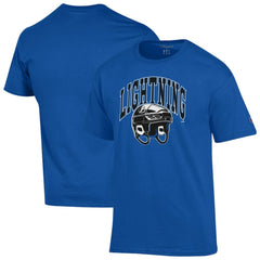 NHL Tampa Bay Lightning Champion Helmet T-Shirt - Royal
