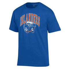 NHL New York Islanders Champion Helmet T-Shirt - Royal