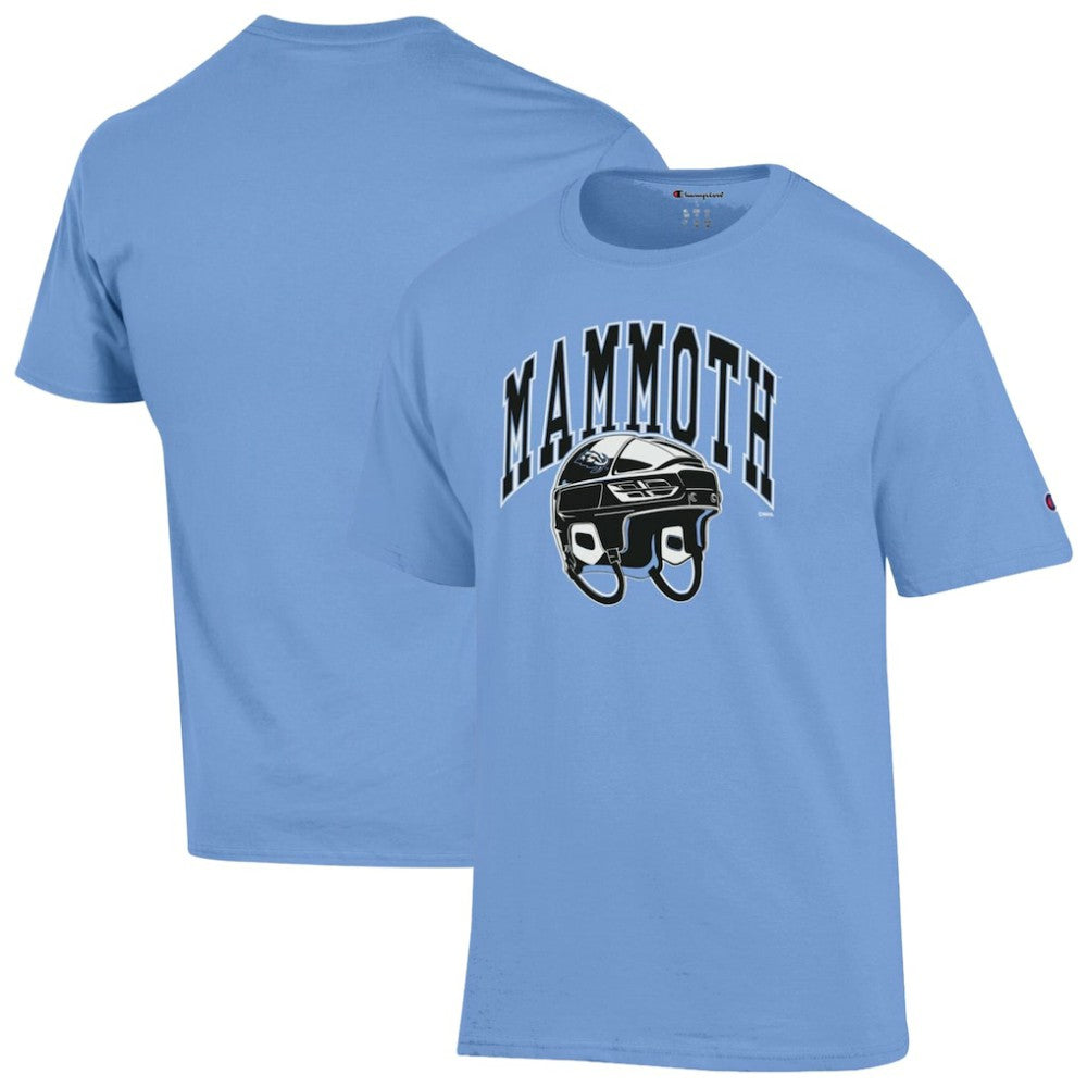 NHL Utah Mammoth Champion Helmet T-Shirt - Blue