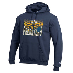 NHL Nashville Predators Champion Powerblend Hoodie - Navy