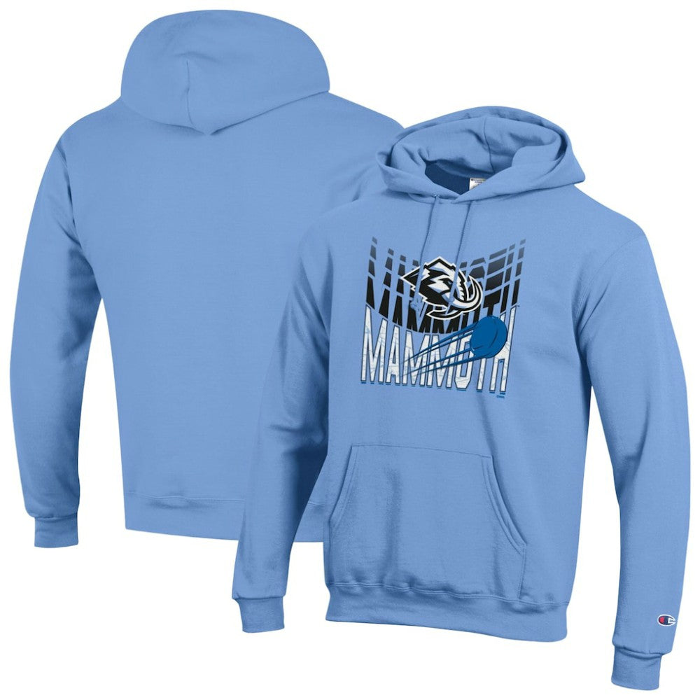NHL Utah Mammoth Champion Powerblend Hoodie - Light Blue