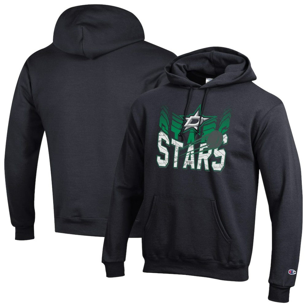 NHL Dallas Stars Champion Powerblend Hoodie - Black