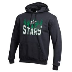 NHL Dallas Stars Champion Powerblend Hoodie - Black