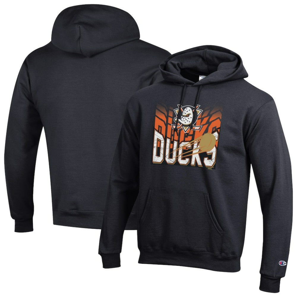NHL Anaheim Ducks Champion Powerblend Hoodie - Black