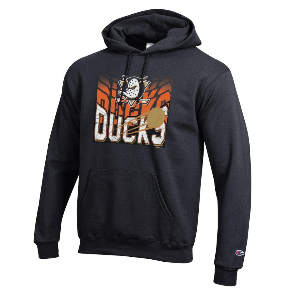 NHL Anaheim Ducks Champion Powerblend Hoodie - Black