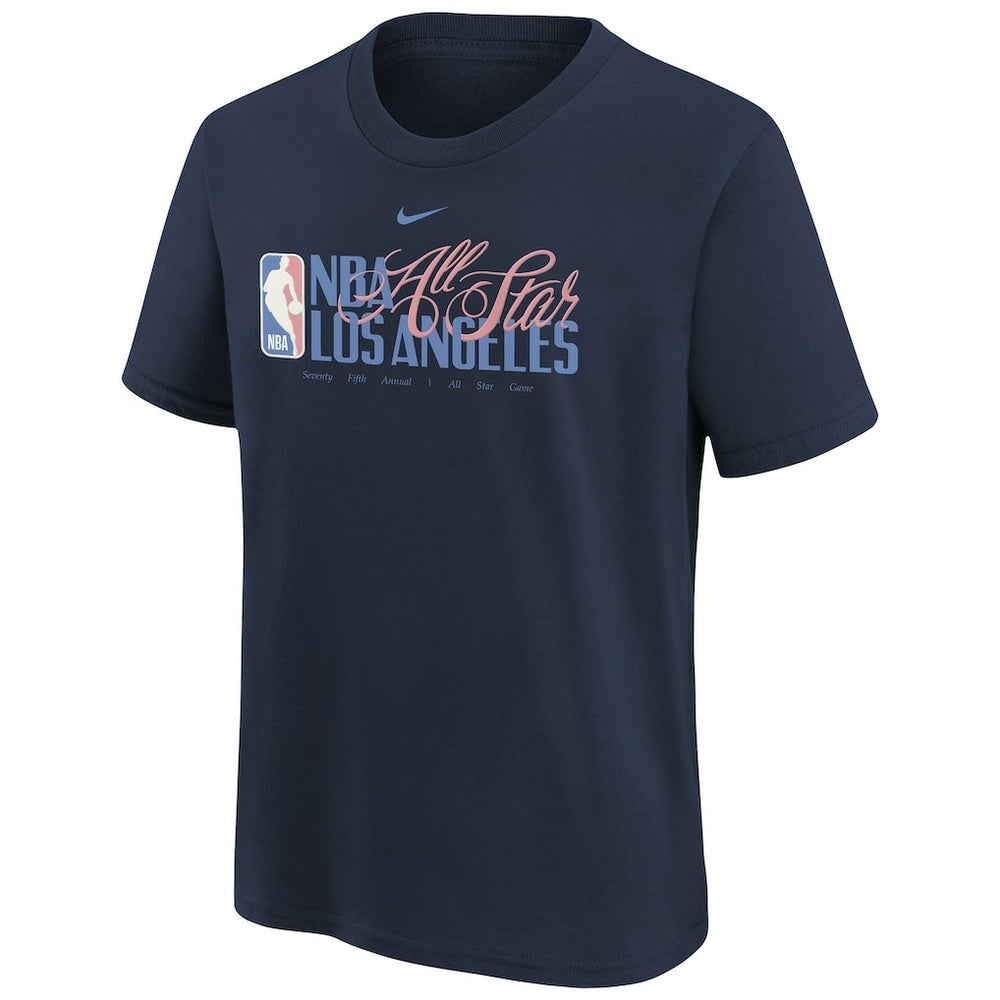 Youth 2026 NBA All-Star Game Wordmark Max90 T-Shirt Navy