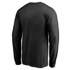 Milwaukee Brewers Team Logo Long Sleeve T-Shirt - Black T-shirts