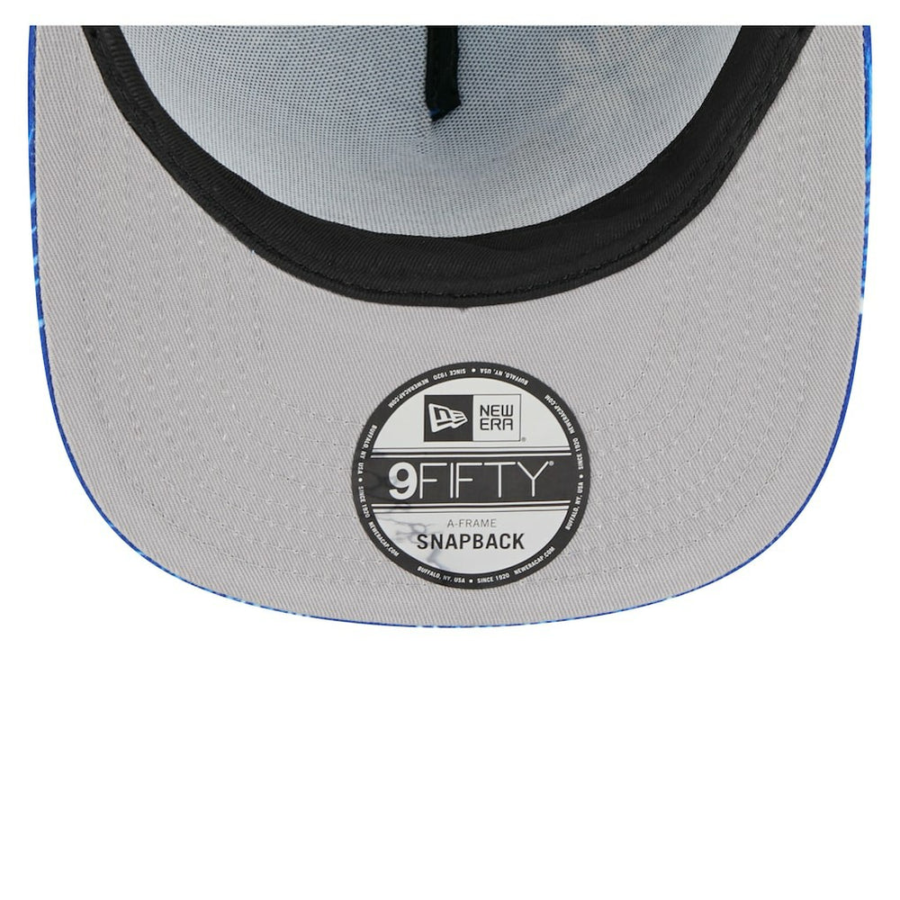 Buffalo Bills New Era Palm Print A-Frame 9FIFTY Snapback Hat Royal